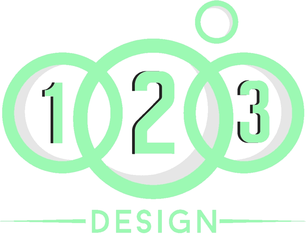 123design logo web